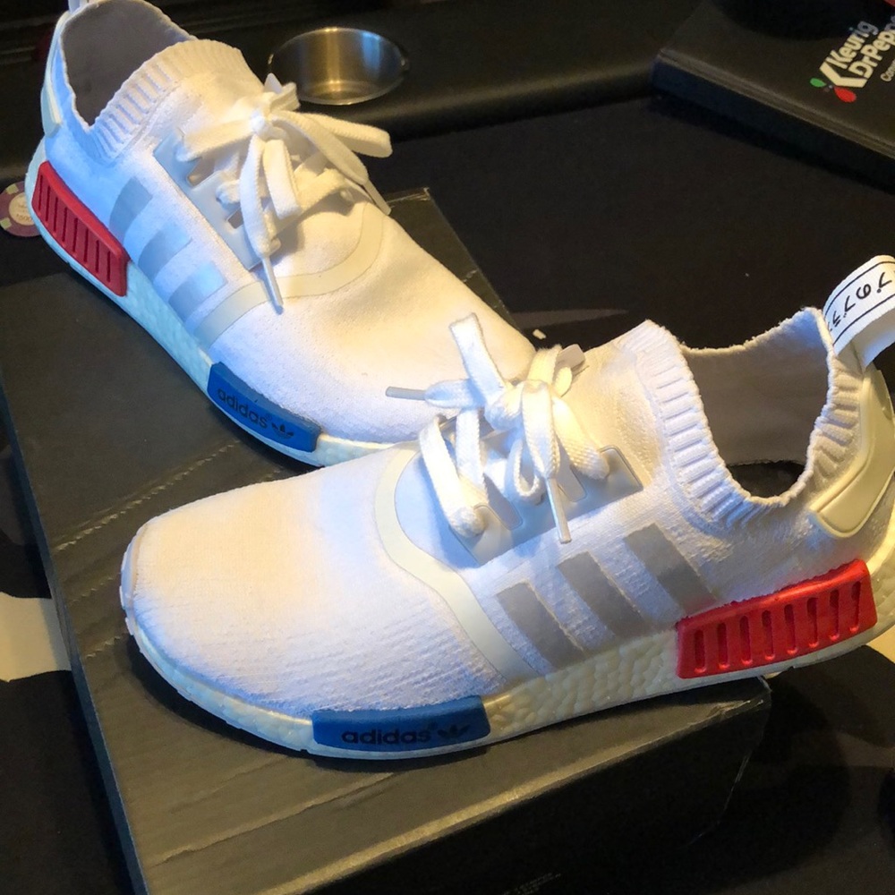 Adidas - White OG NMD - Size 8.5